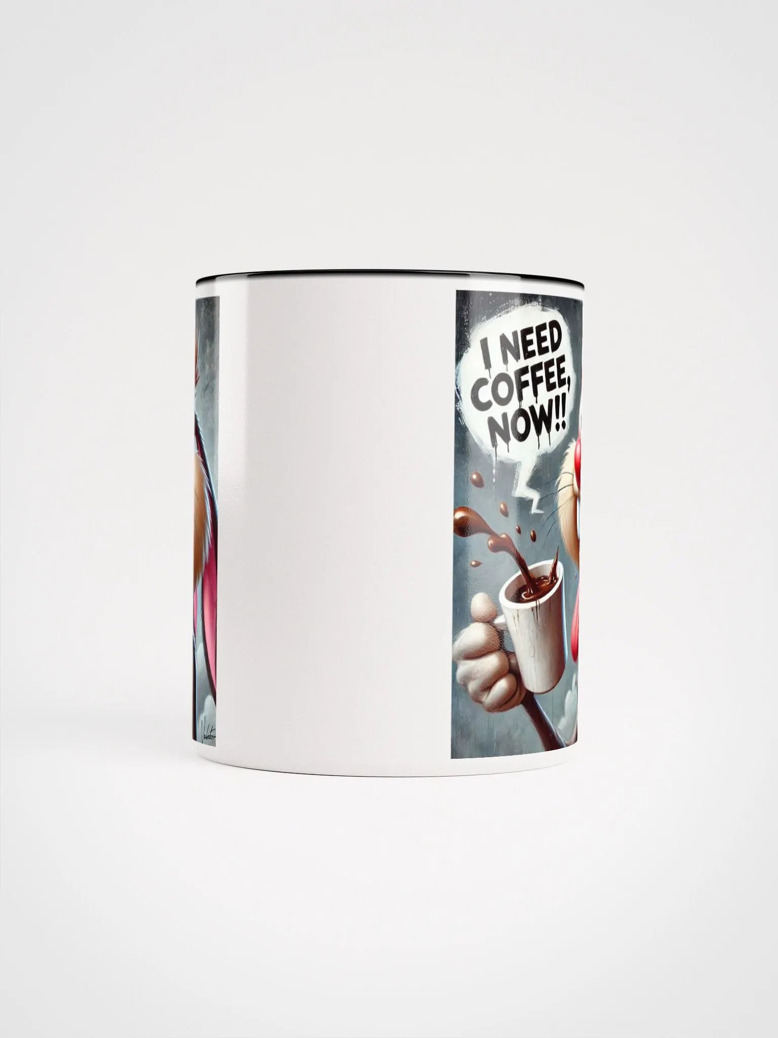 Frantic Coffee Lover Ceramic Mug product image (9)