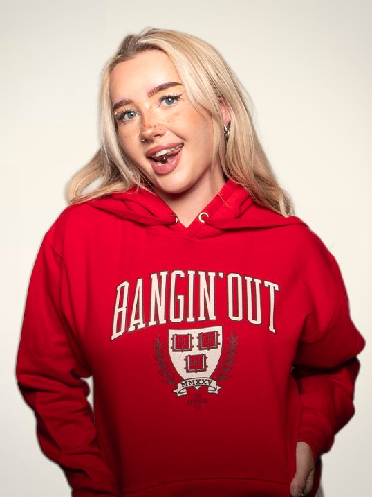 Banging Out - Hoodie, Team Red product image (1)