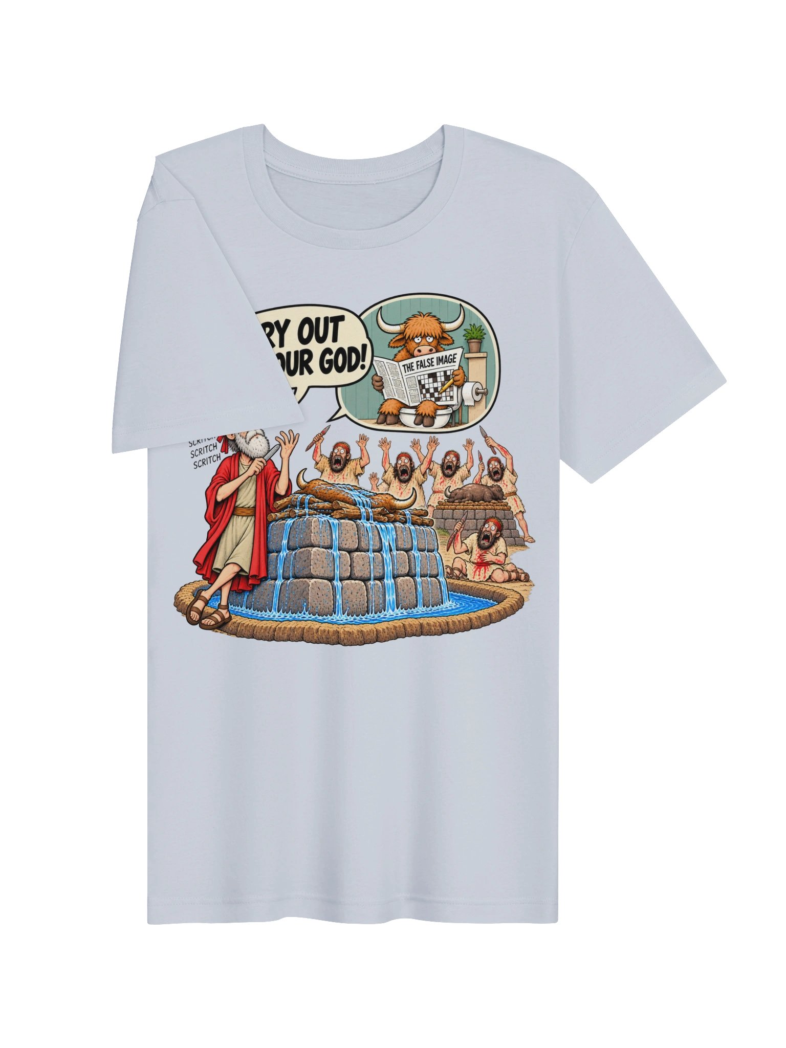 Elijah at Carmel T-shirt product image (27)