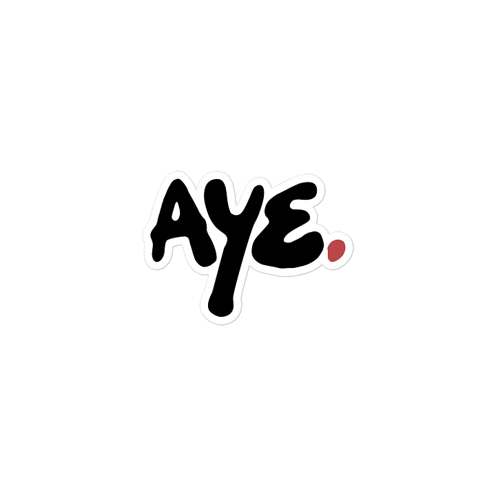 The Aye Sticker product image (2)