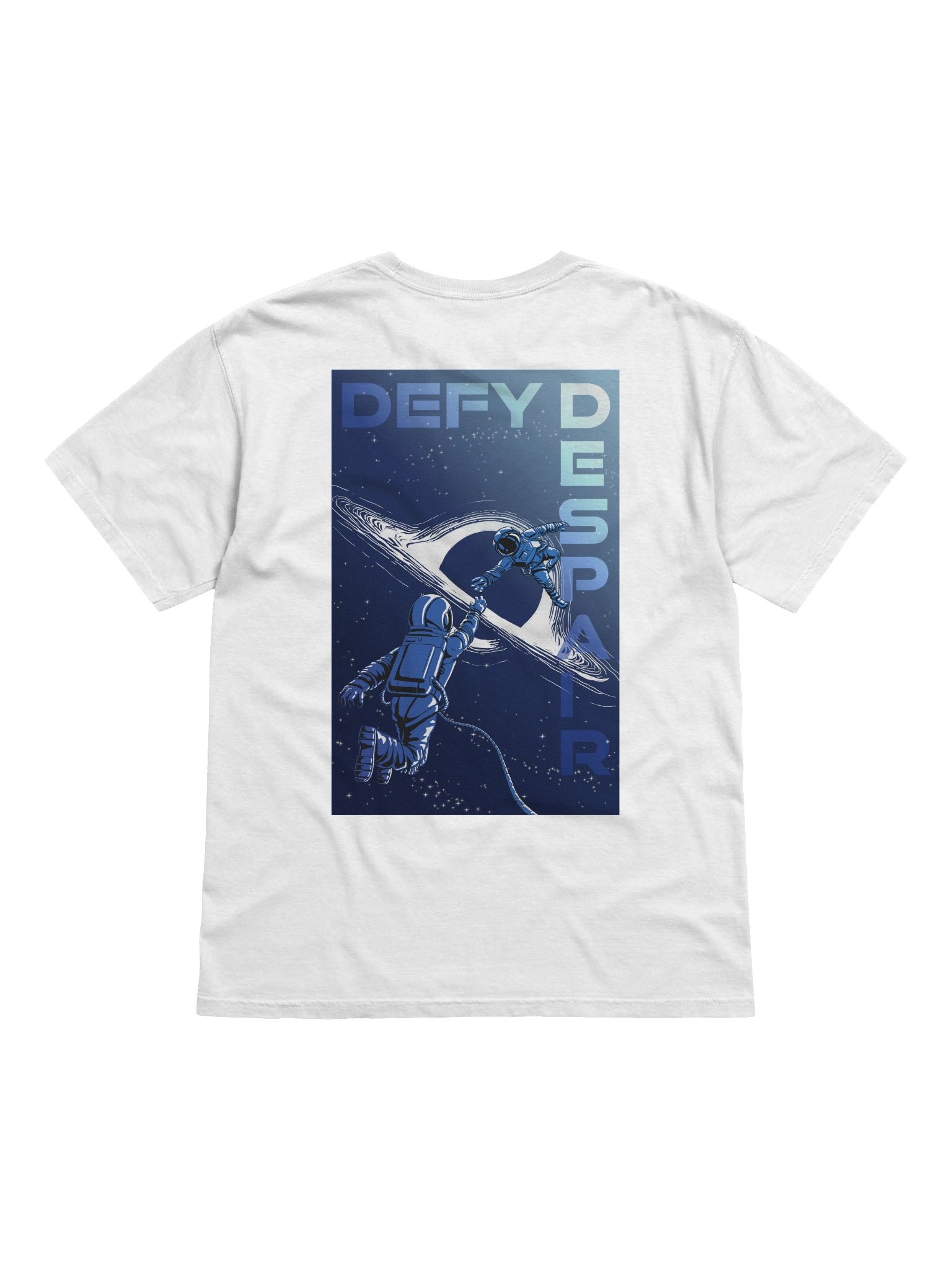 DEFY DESPAIR ASTRONAUTS Eclogue Press tee product image (32)