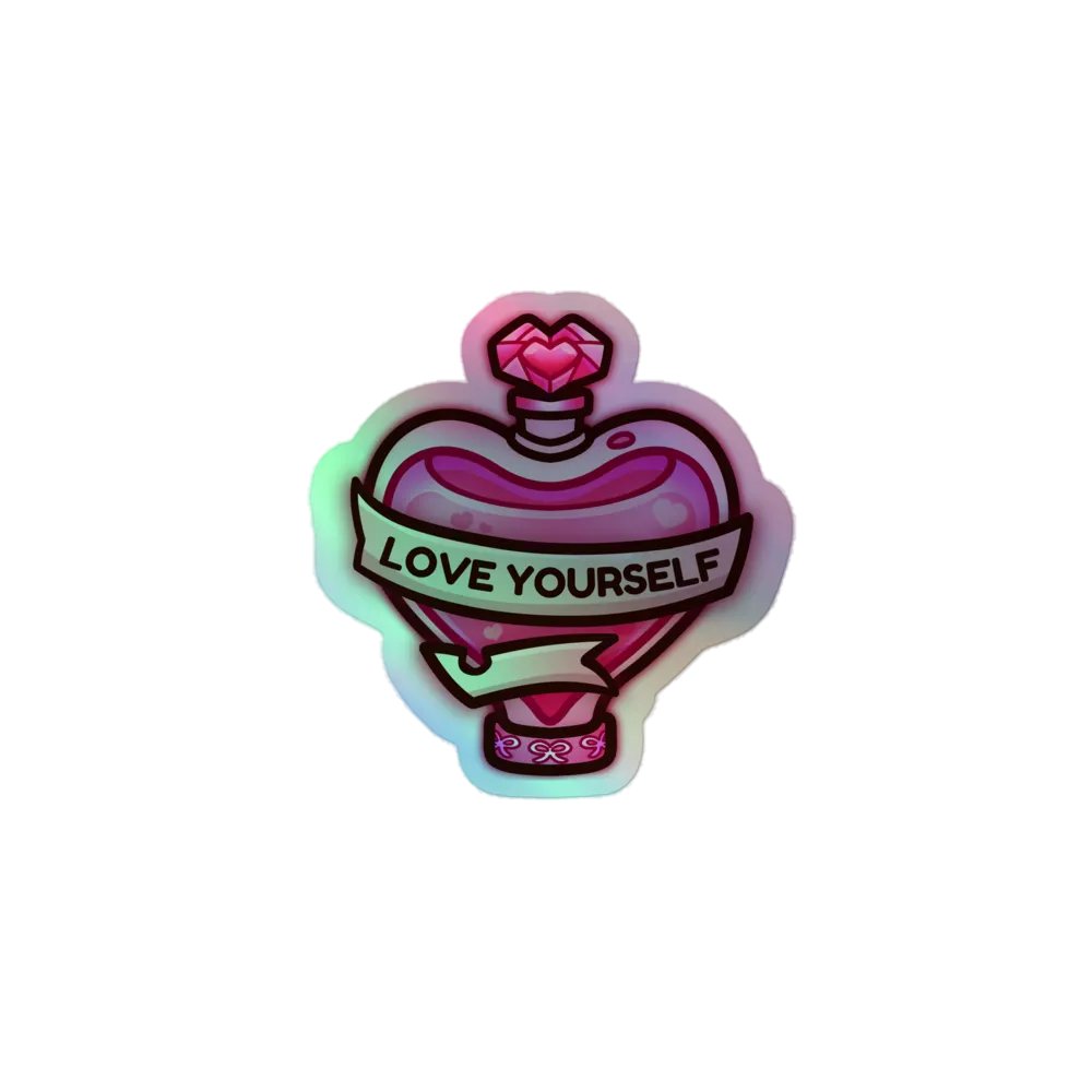 Love Yourself Potion Holographic Sticker Set product image (1)