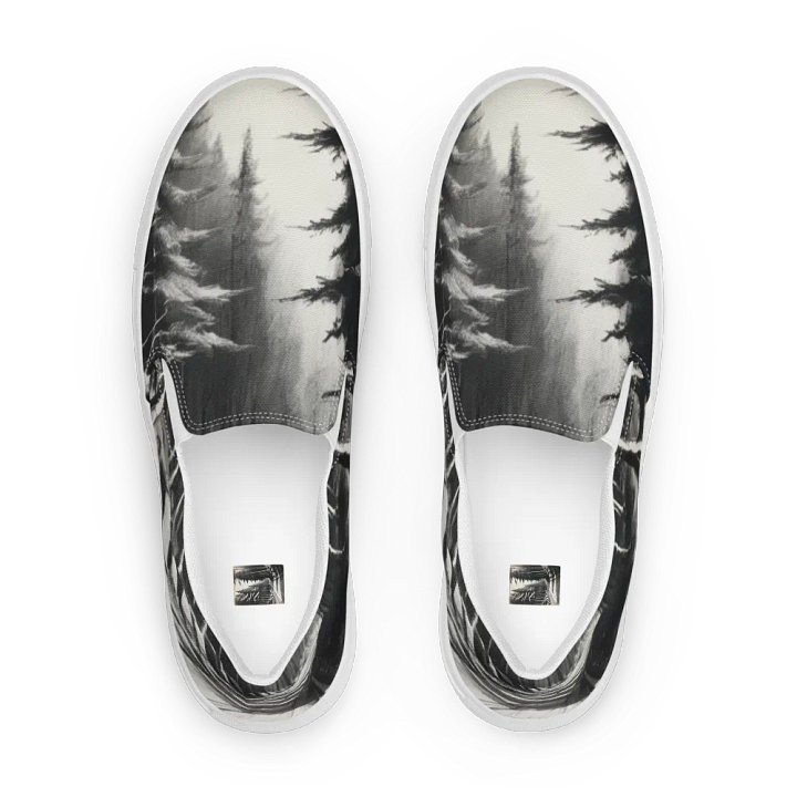 Forest Serenity Canvas Slip-Ons product image (1)