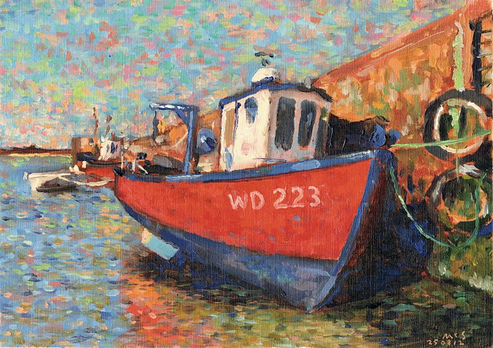 250810 Beached at Carne. Original Study Artwork. product image (1)