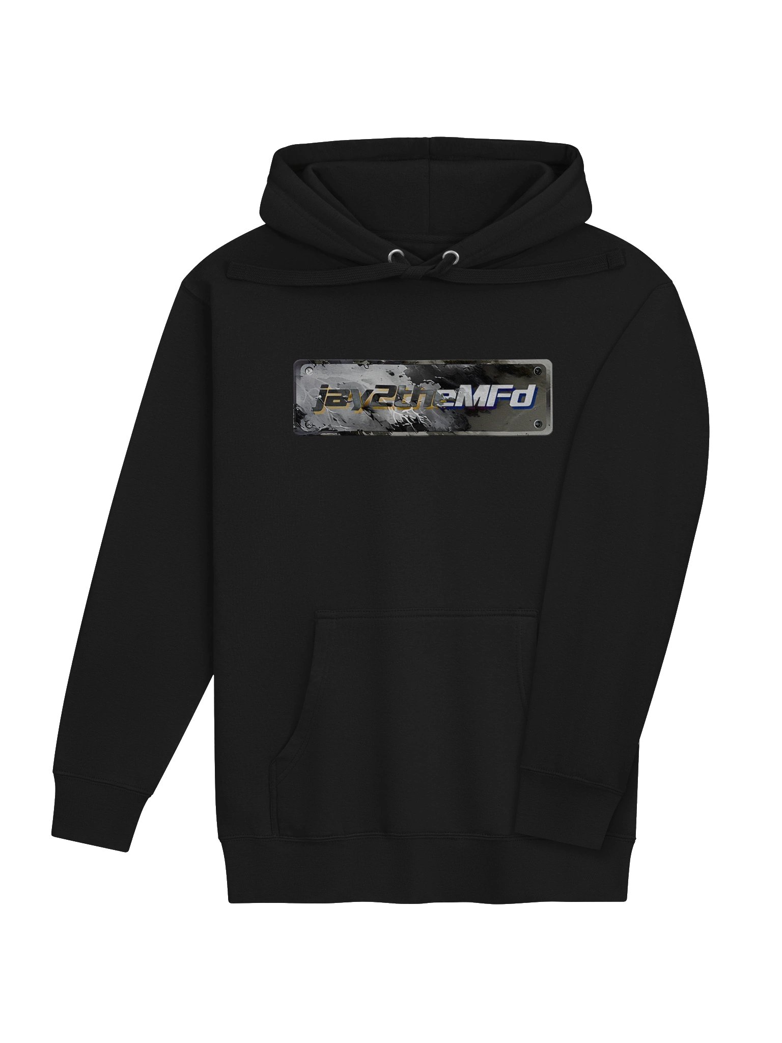 Jay Grey Logo Hoodie product image (4)