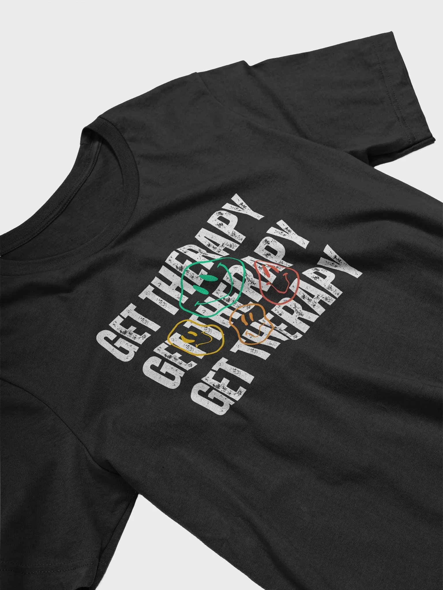 Get Therapy Smiley Faces - Tee product image (3)