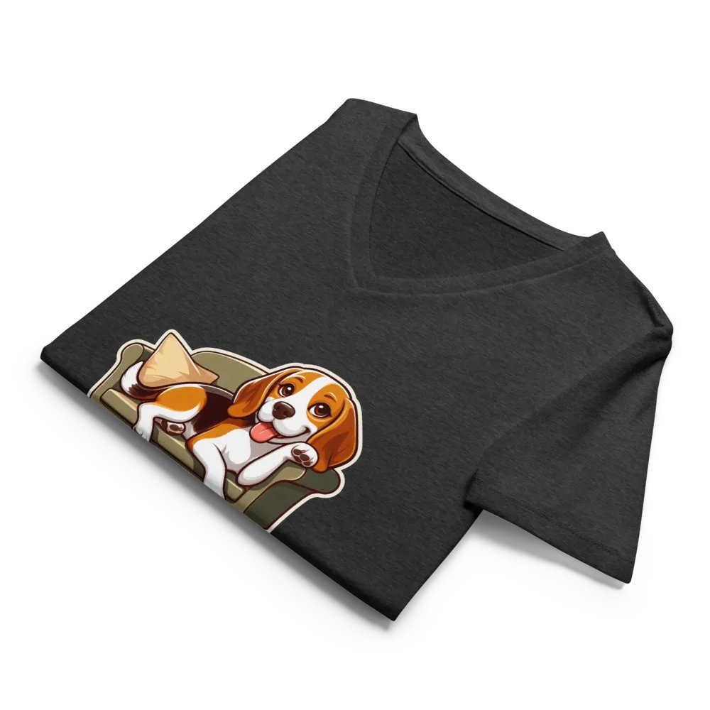 Work Hard - Beagle Sofa - V-neck product image (35)