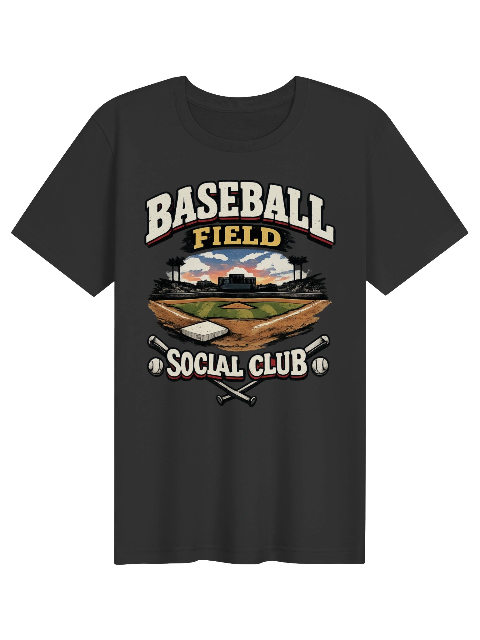 Baseball Field Social Club Tee - Adult product image (61)