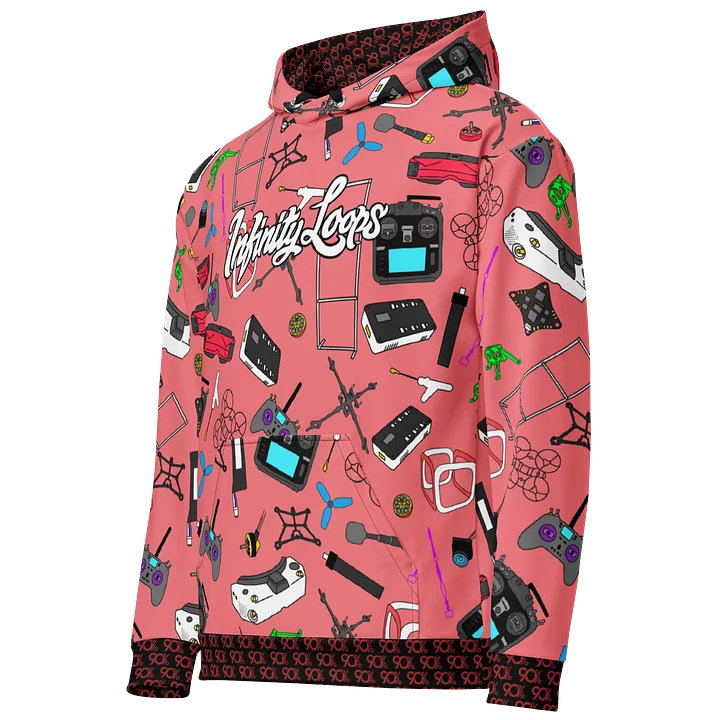 Pink Micro FPV Hoodie product image (2)