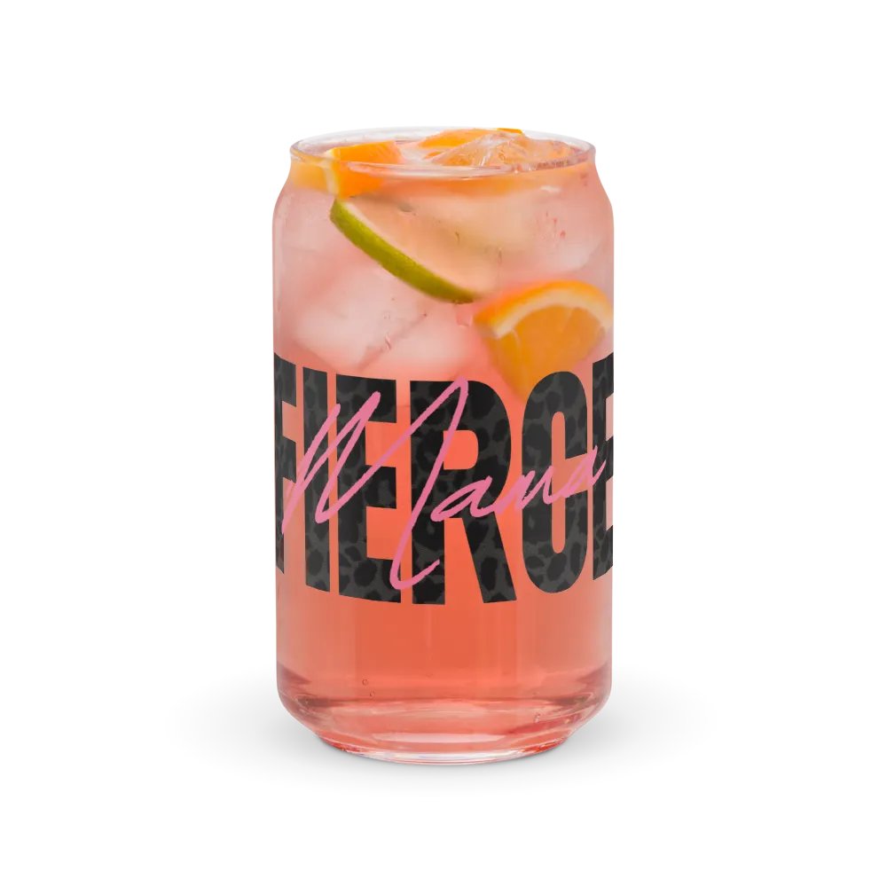 Fierce Mama Can-Shaped Glass product image (7)