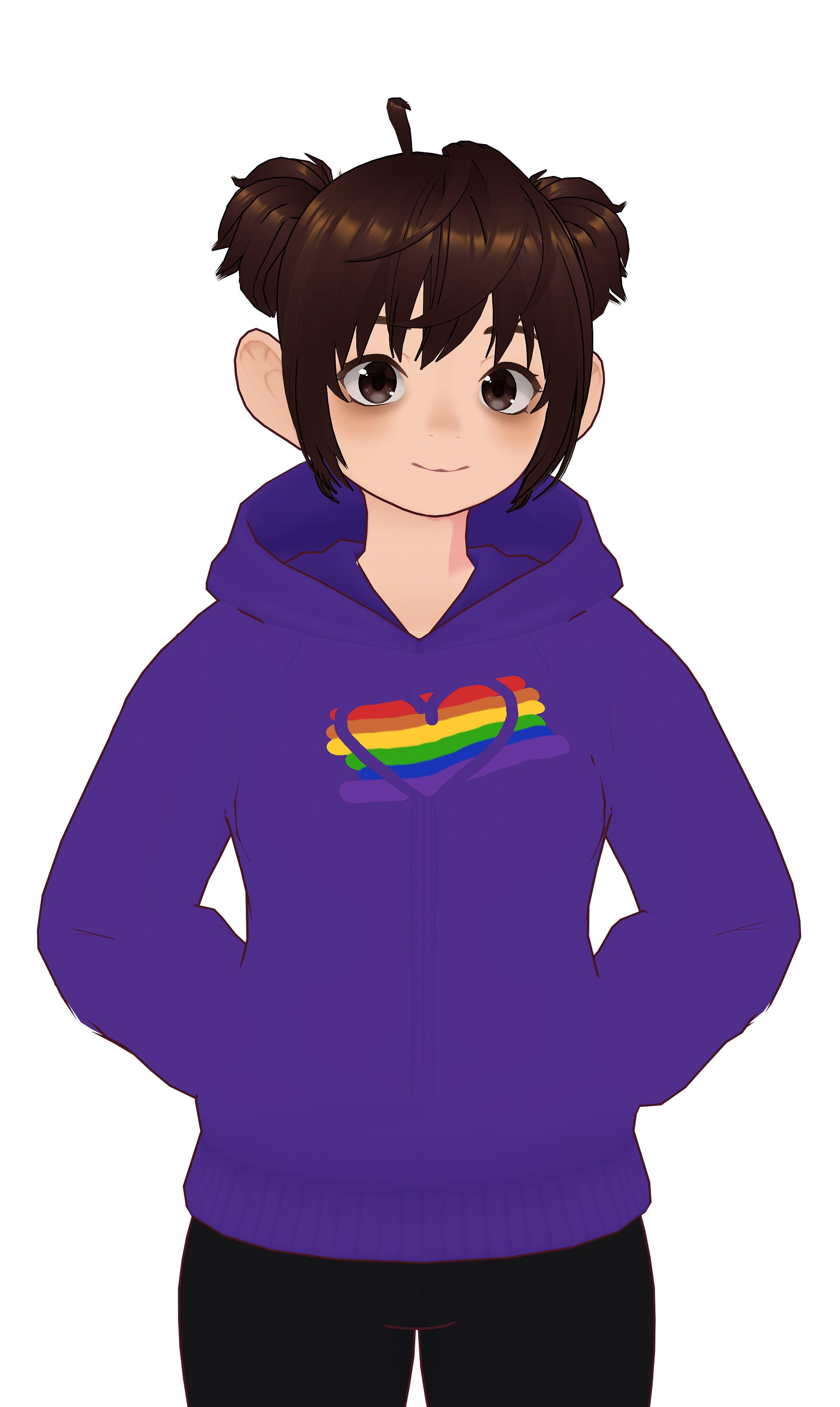 Rainbow Heart Hoodie product image (3)