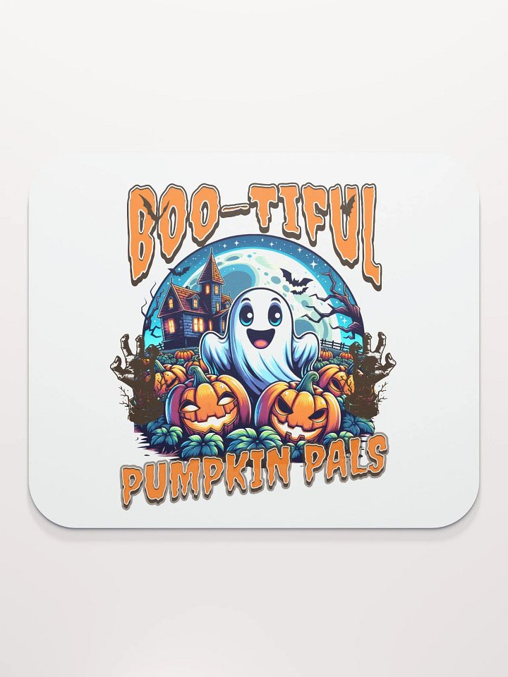 Boo-tiful Pumpkin Pals Mouse Pad product image (2)