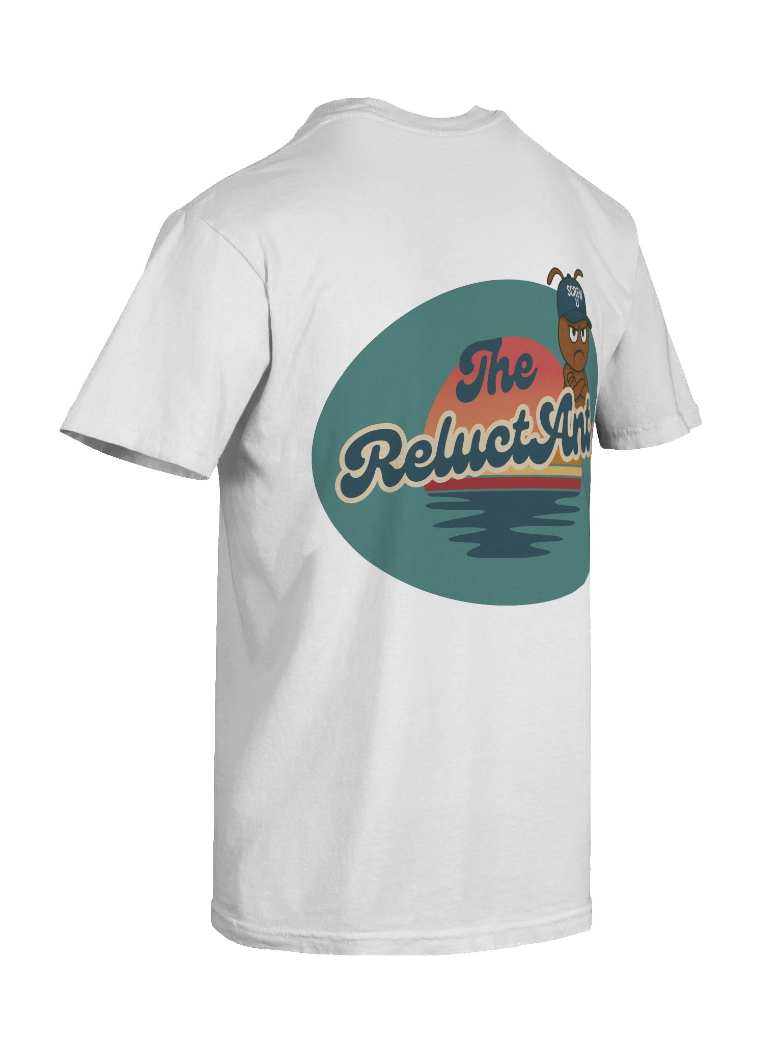 Screw U T-Shirt by The ReluctAntz – White product image (10)
