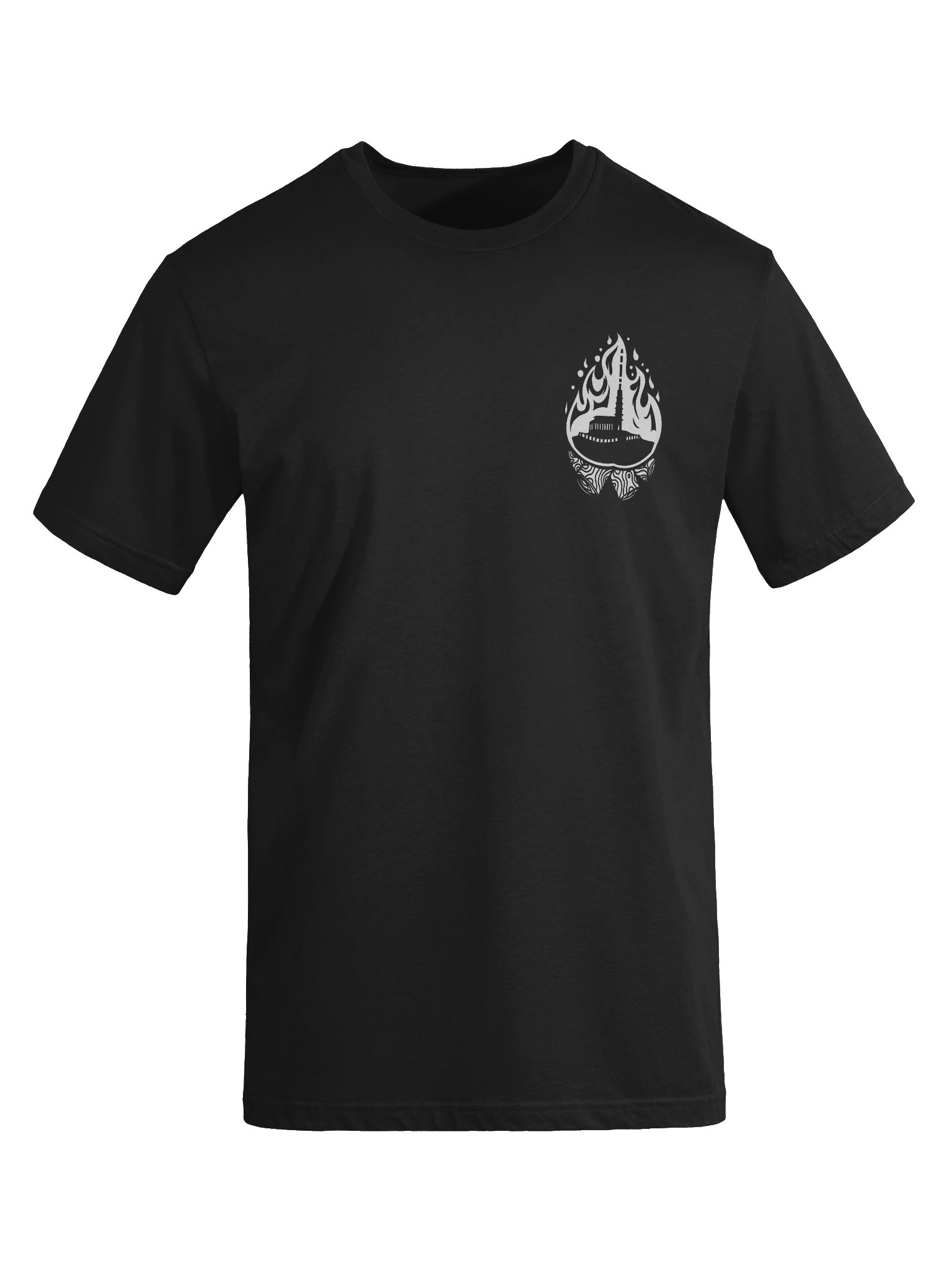 FIRESIDE II T-Shirt (Black) product image (8)