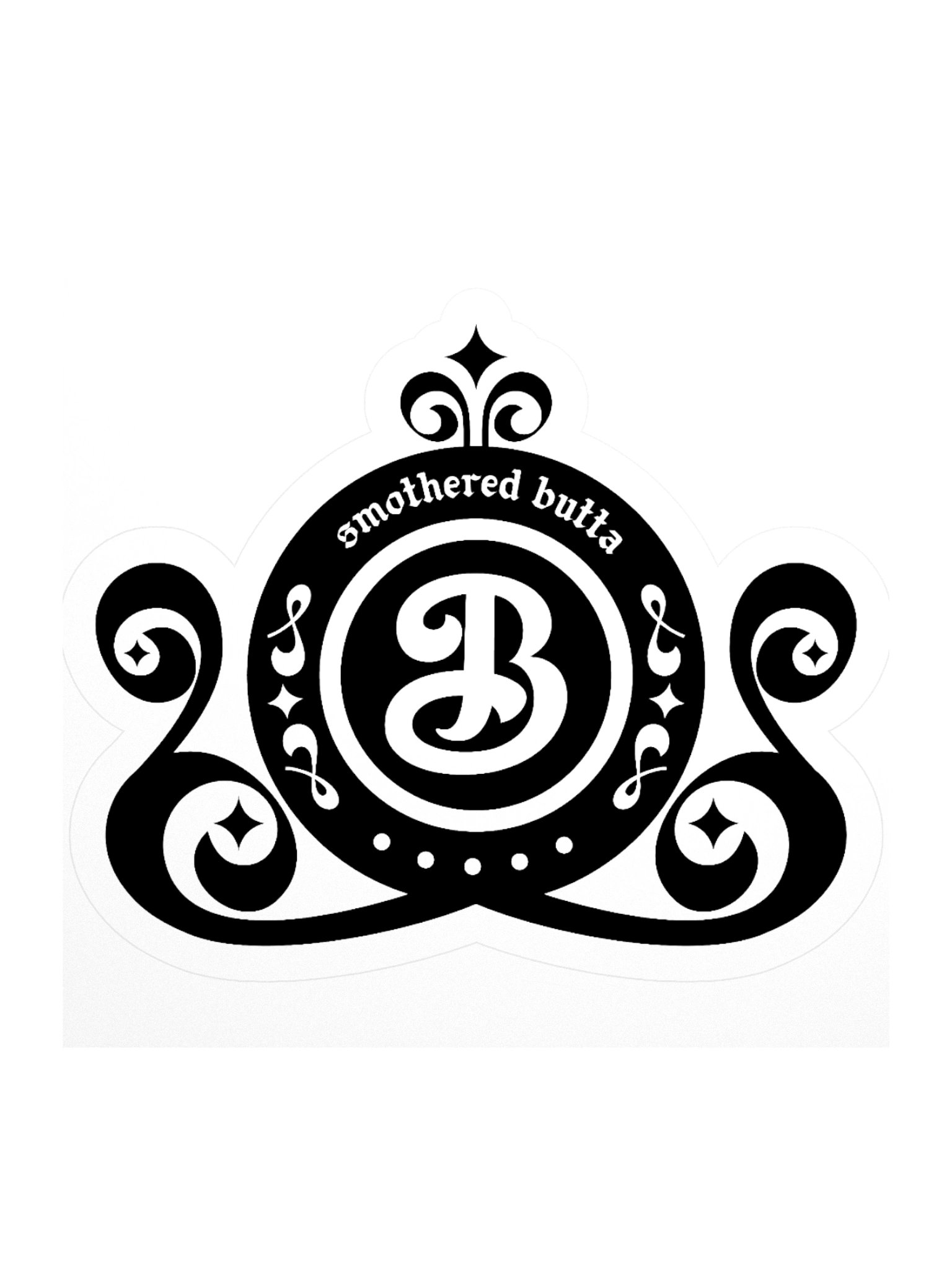 The B Logo sticker product image (2)