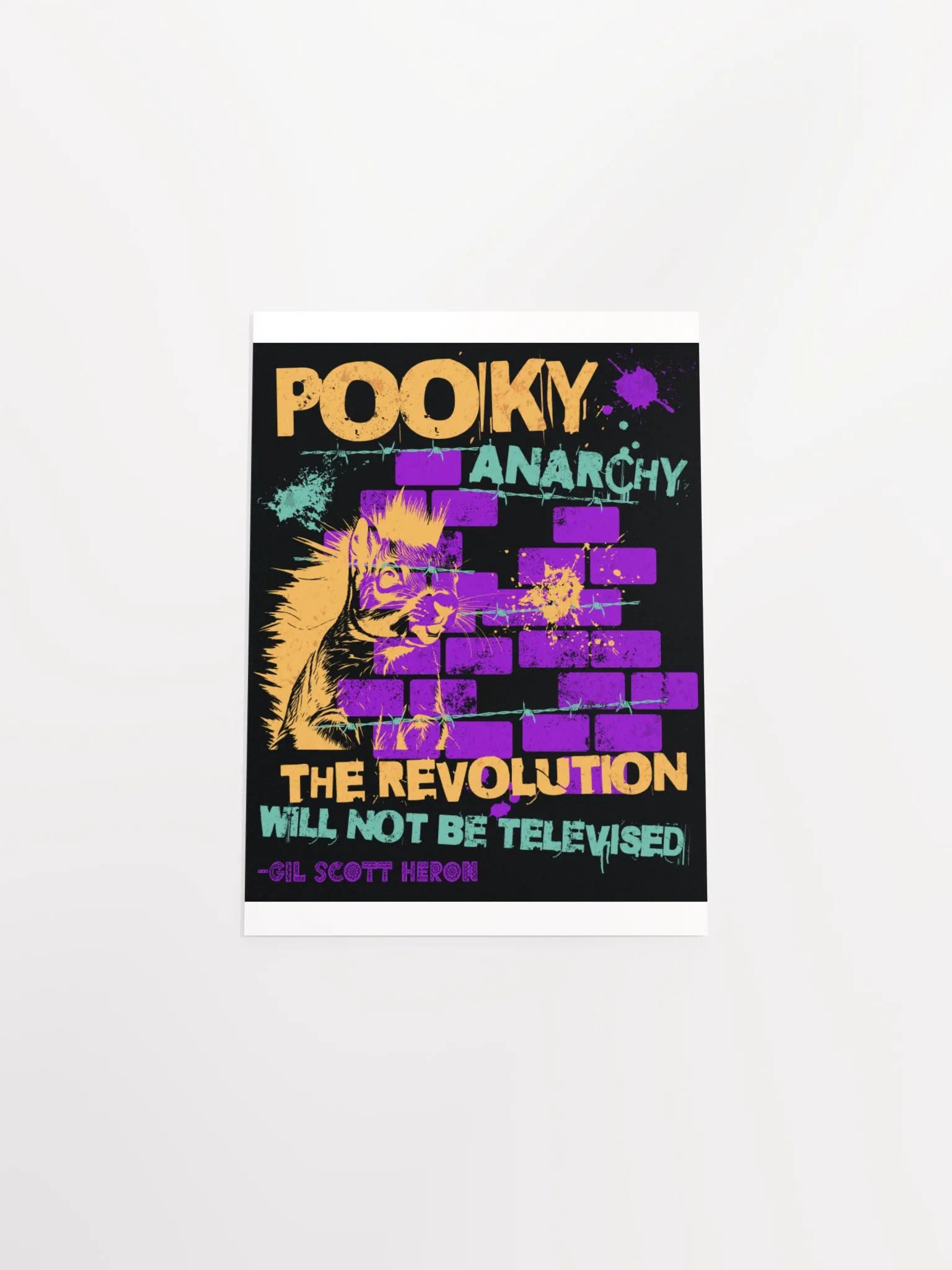 Pooky's Anarchy Revolution Poster product image (29)