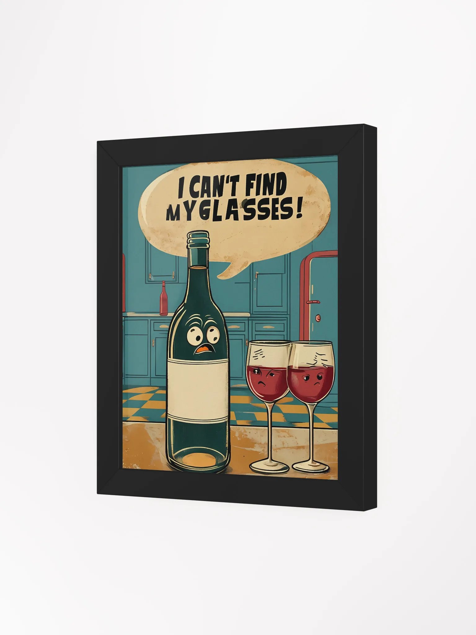 Whimsical Wine Bottle Wall Art product image (4)