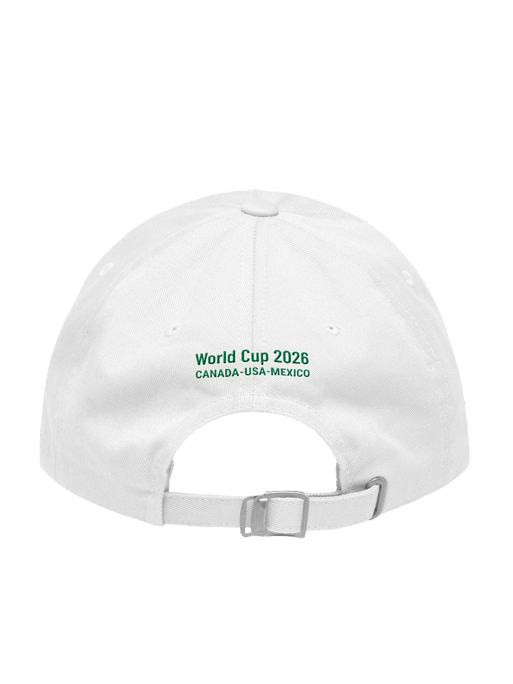 South Africa 2026 World Cup Flag Dad Hat - South Africa Soccer Fan Cap - Premium Embroidered Chino Cotton Twill product image (2)