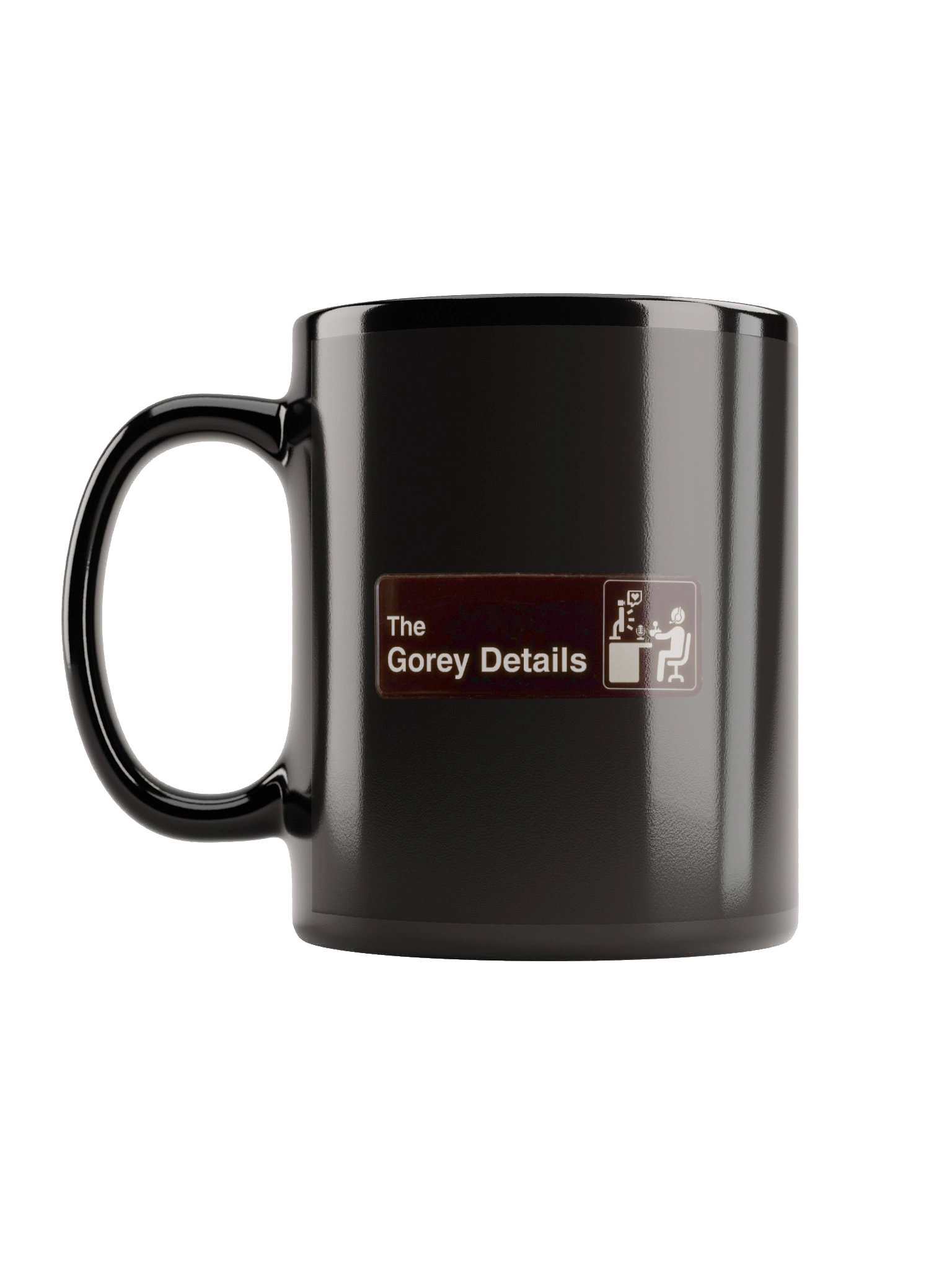 The Studio - Black Glossy Mug product image (1)
