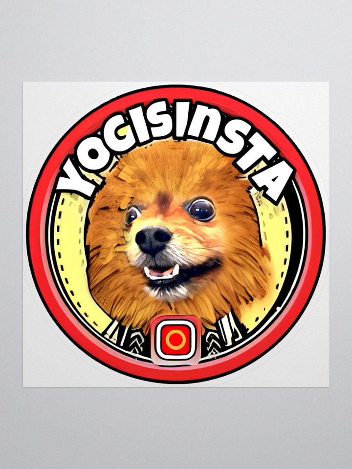 Yogisinsta Logo Sticker product image (1)
