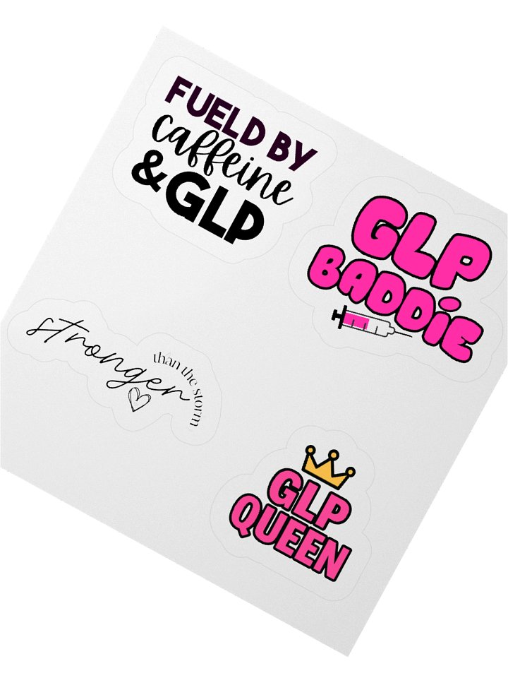 Strong GLP Baddie/Queen GLP Sticker Pack product image (2)
