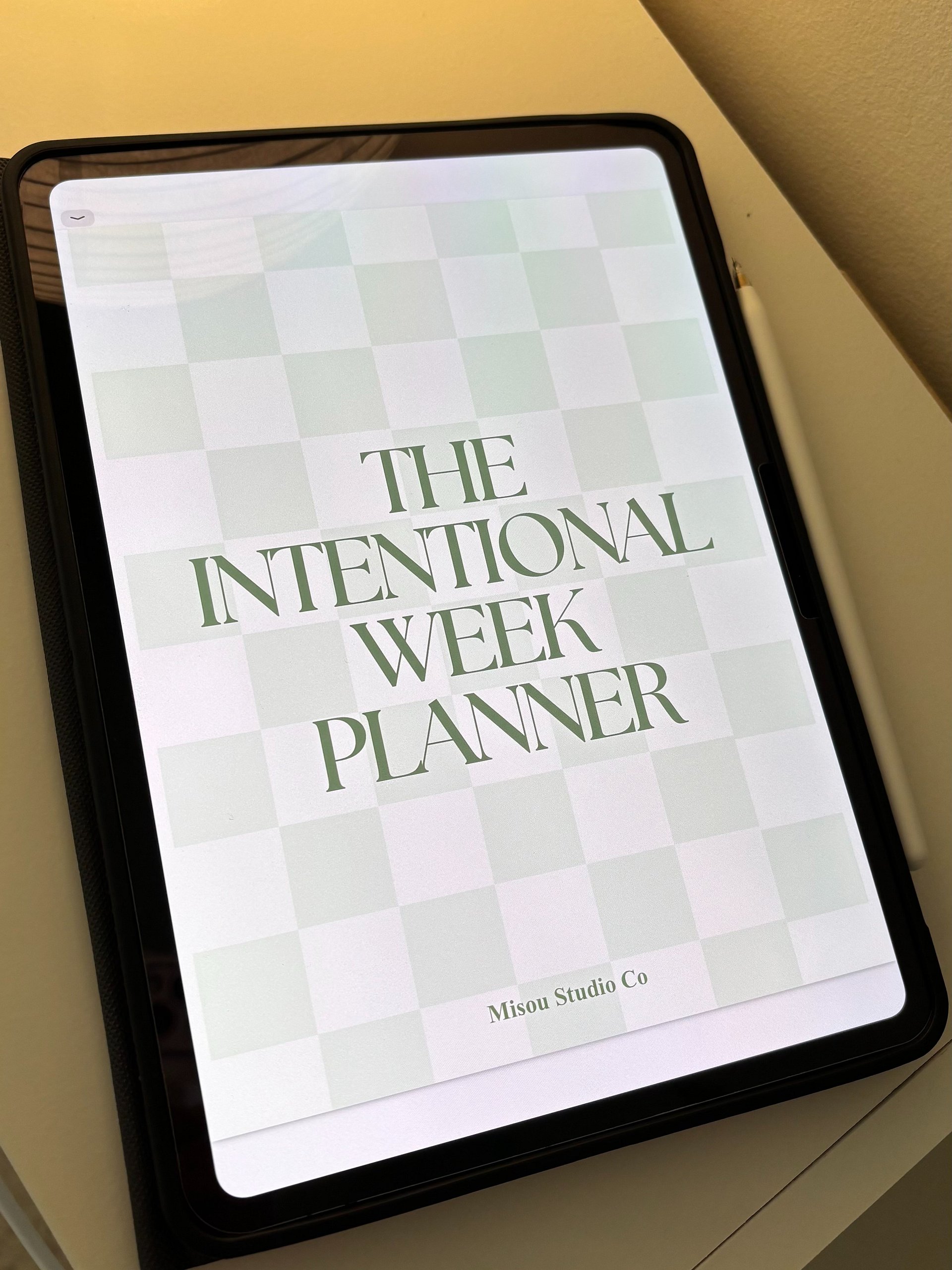 The Intentional Week Planner product image (3)