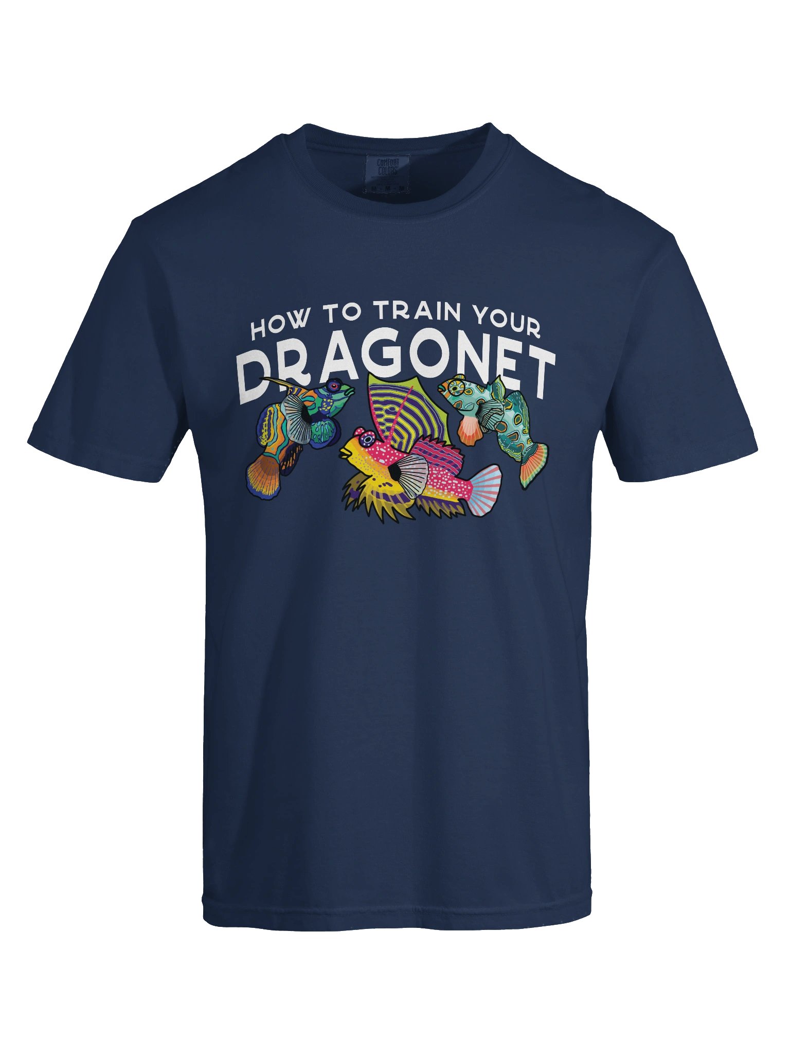 How to Train Your Dragonet T-Shirt for Reef Aquarium Lovers product image (9)