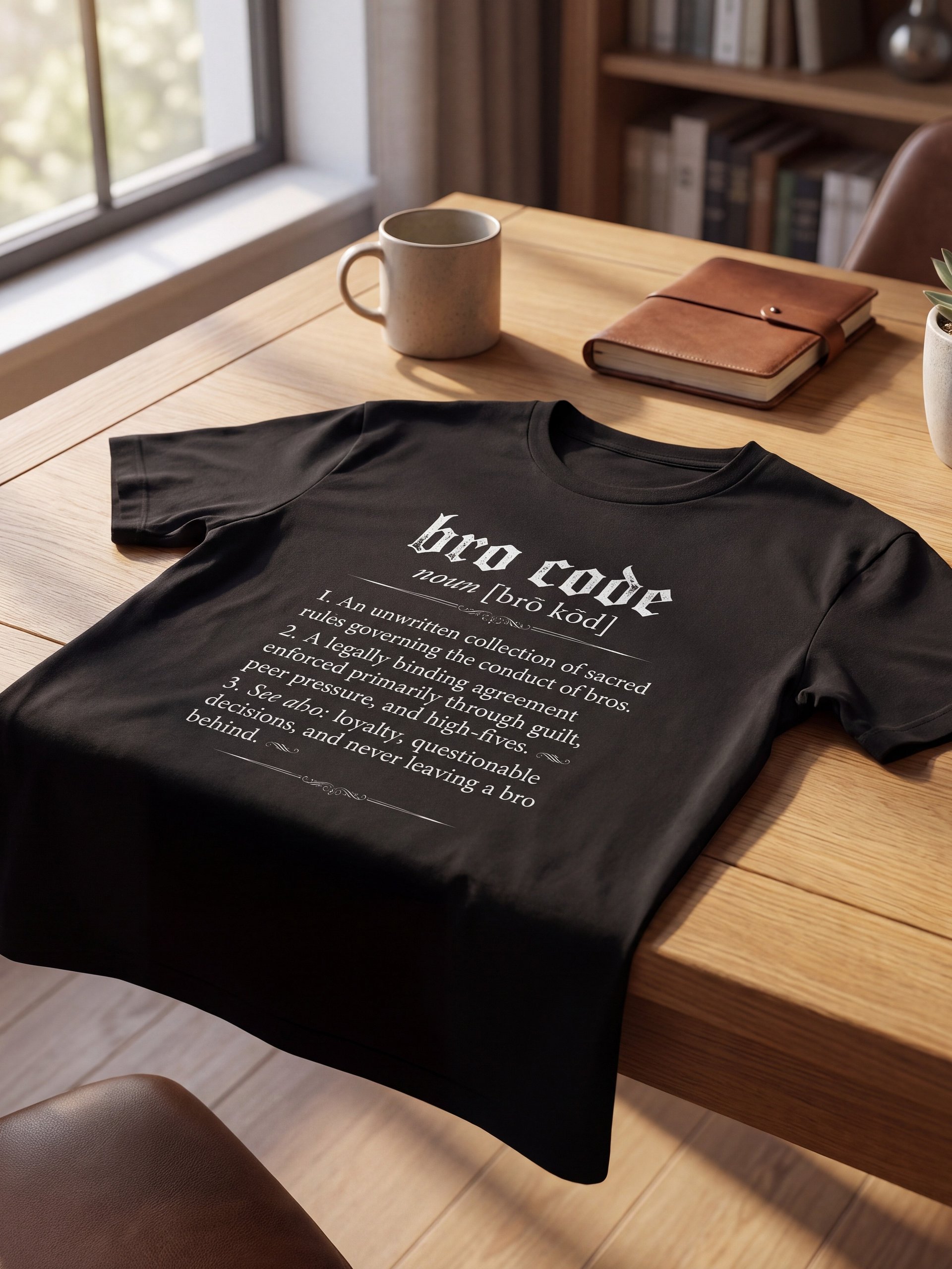 Bro Code Definition T-Shirt product image (2)