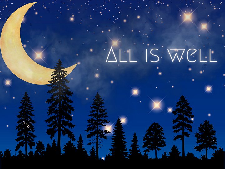All Is Well Poster product image (1)