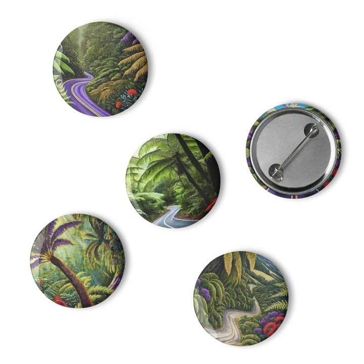 Akatarawa Road Rambles Art Badges product image (1)