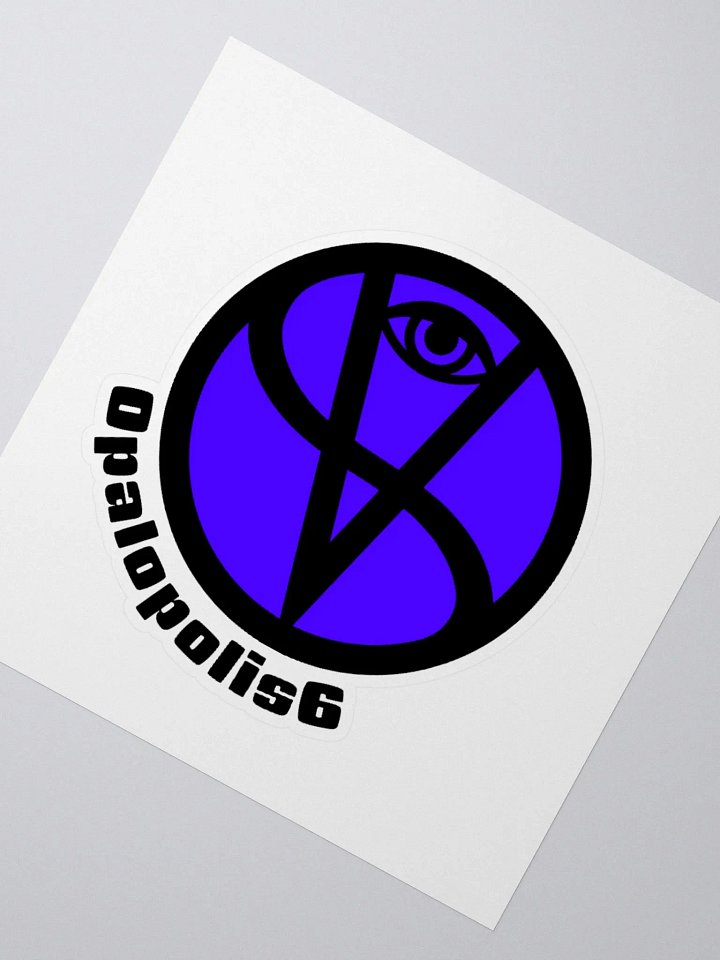 O.P. Logo w/ Name | Kiss-Cut Sticker product image (5)