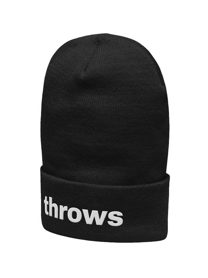 The "Throws" Beanie product image (2)