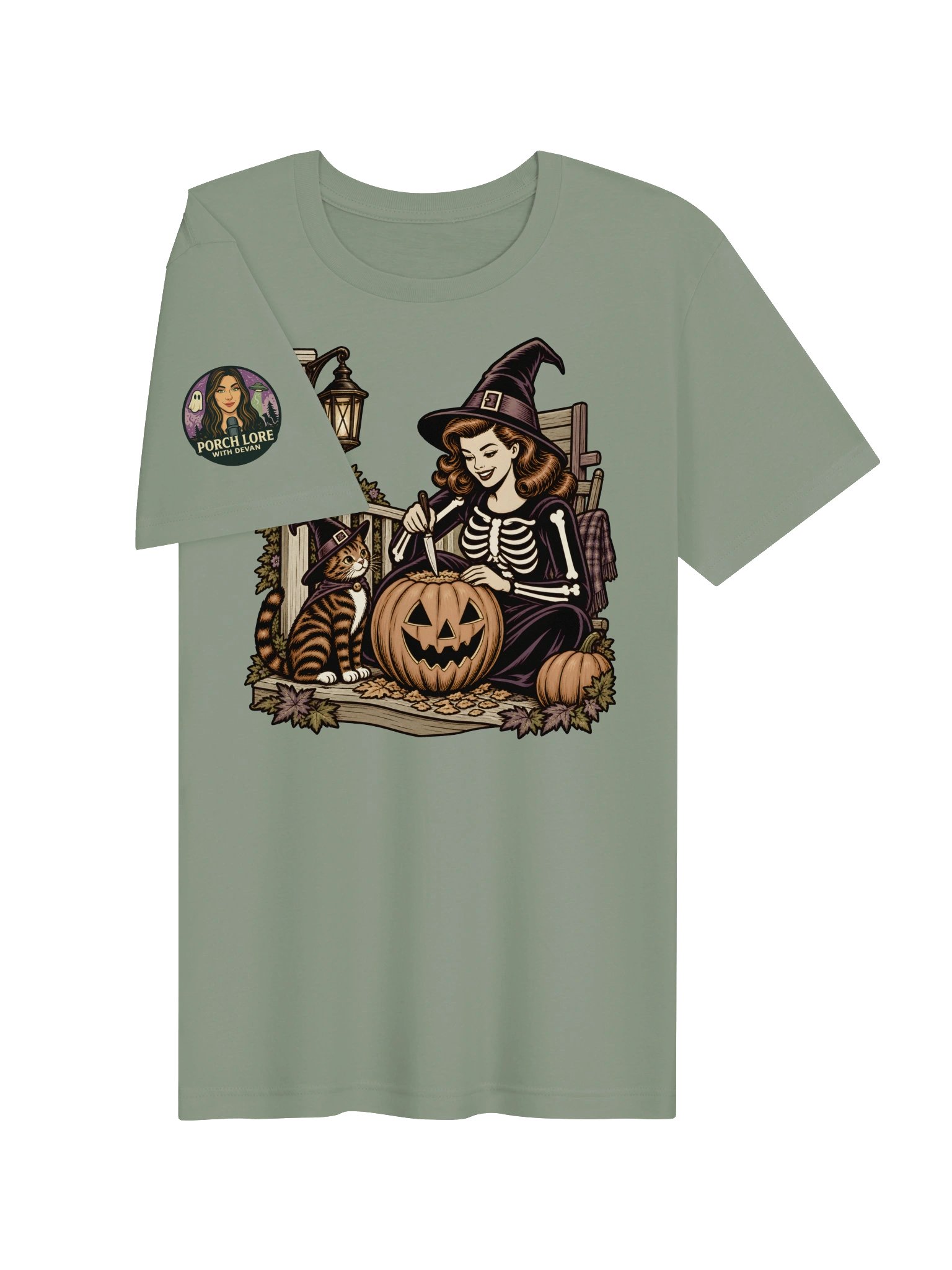 LIMITED EDITION-HALLOWEEN: CARVING WITH KITTY SOFT T-SHIRT product image (102)