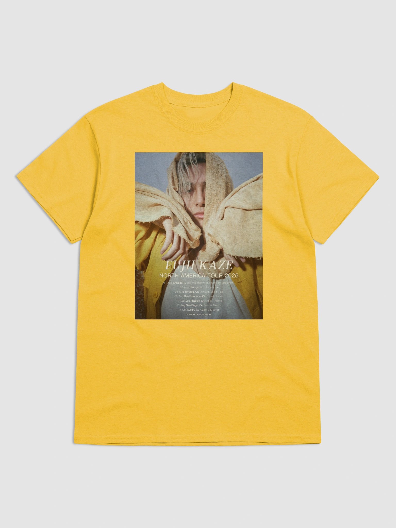 Fujii Kaze North America Tour 2025 T-Shirt product image (7)