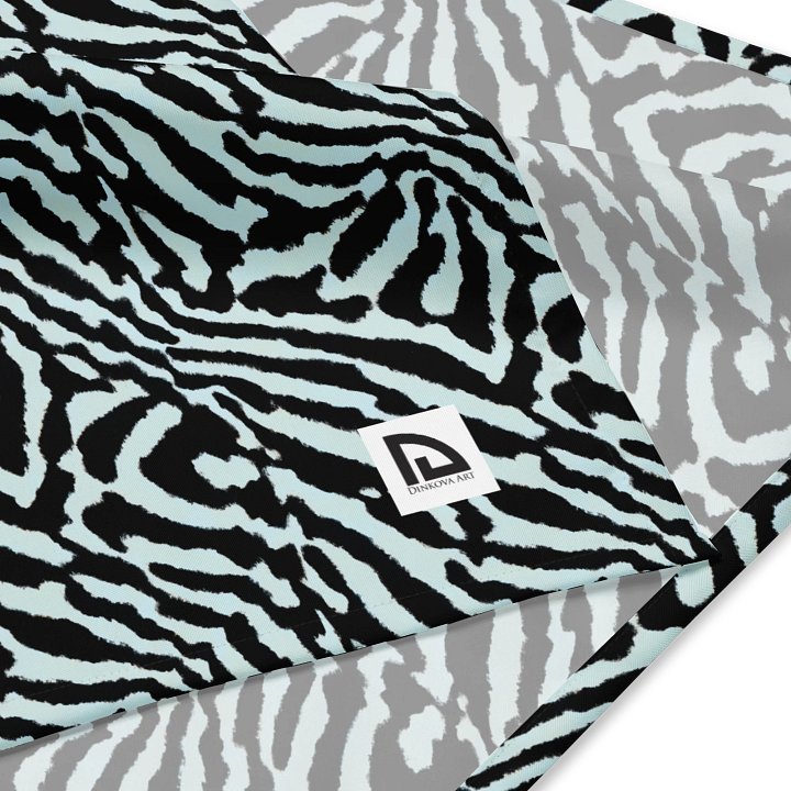 Blue Zebra Bandana product image (2)