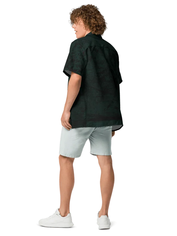 Dark Textured Hawaiian Shirt by Signature Ink Designs product image (3)