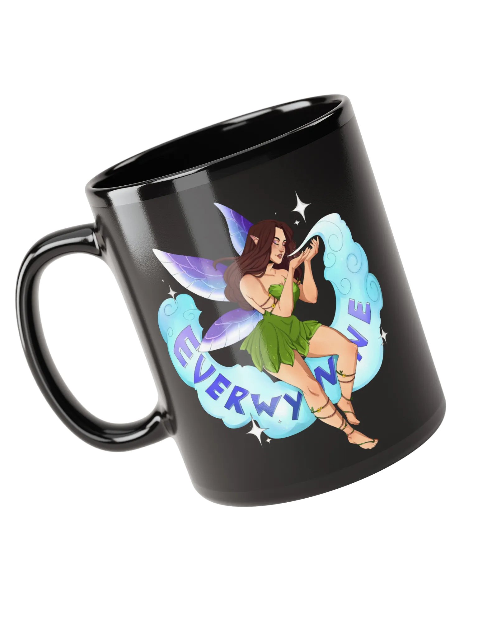 Fae Everwynne Black Mug product image (4)