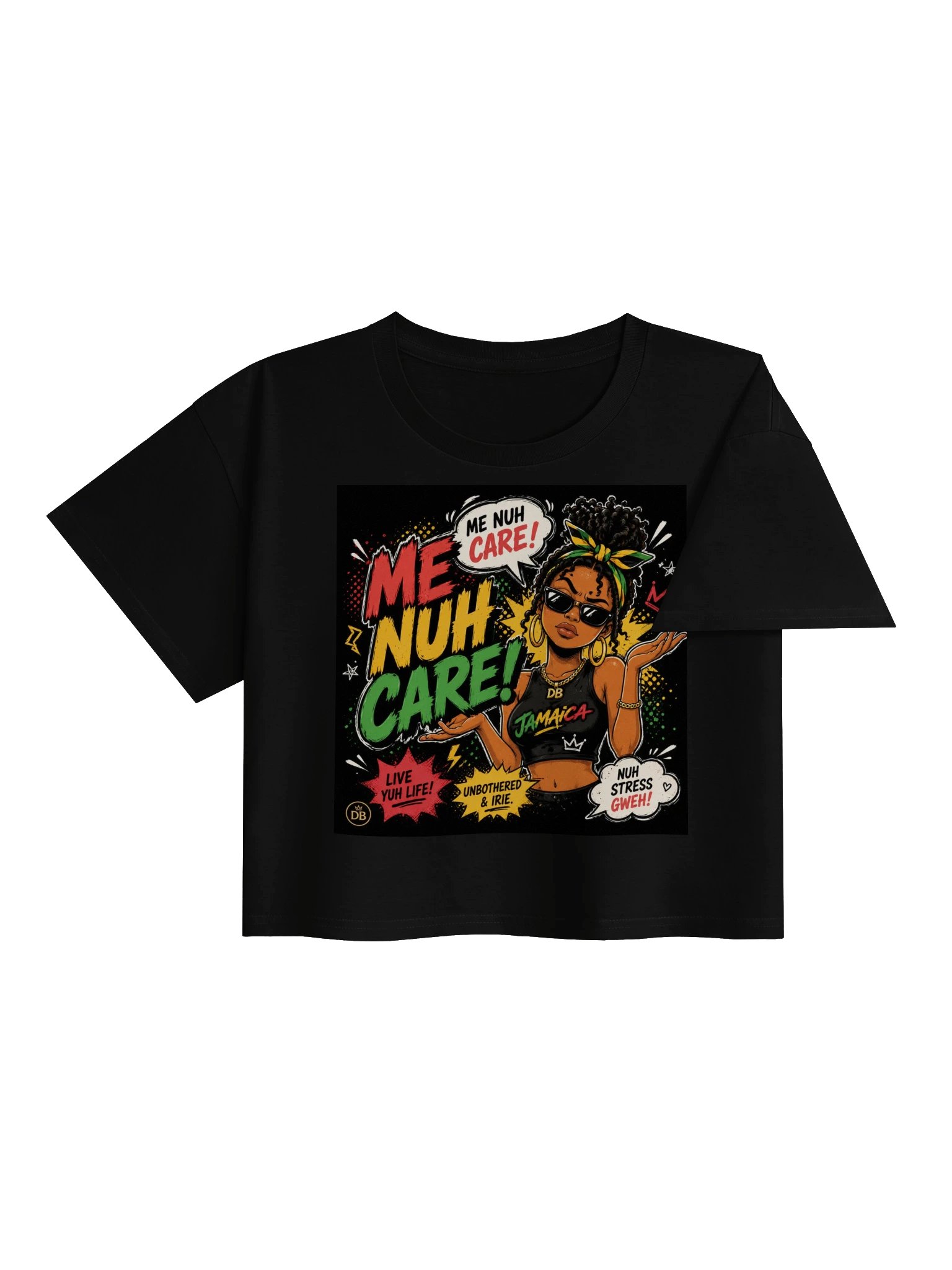 Me Nuh Care! Crop Top product image (13)