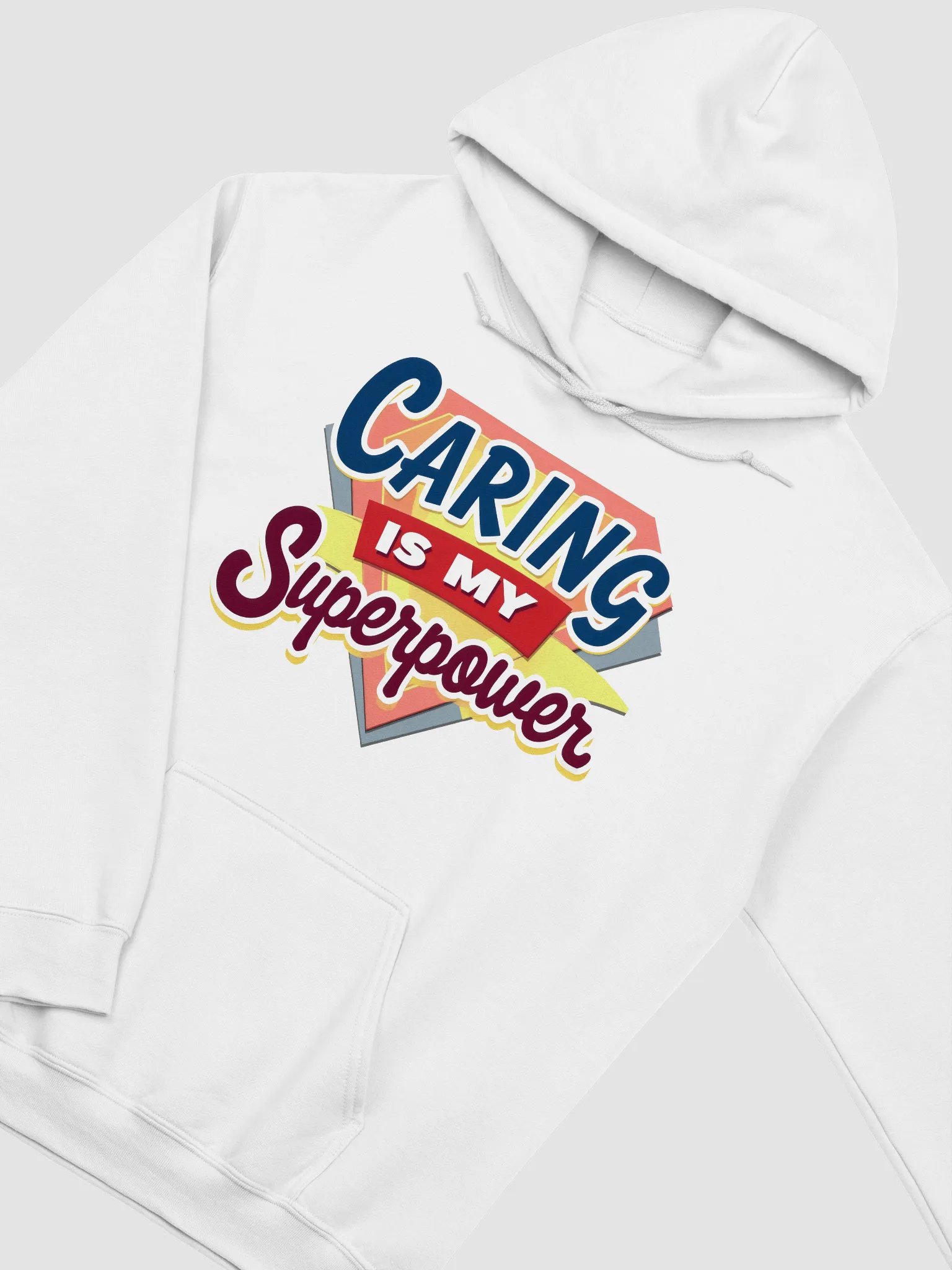 Superpower Caring Classic Hoodie product image (26)