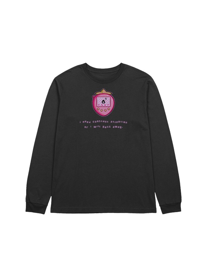 i need constant attention // long sleeve tee product image (2)