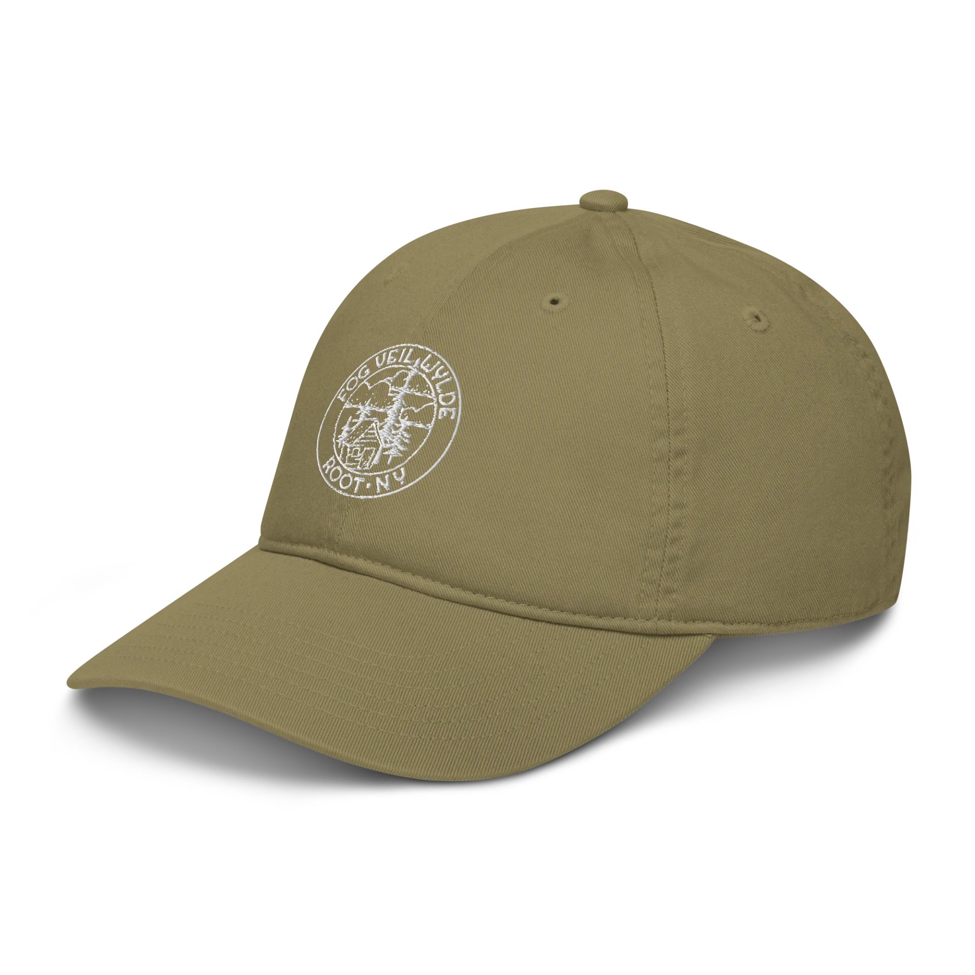 Classic Seal in White | Embroidered Organic Cotton Hat product image (4)