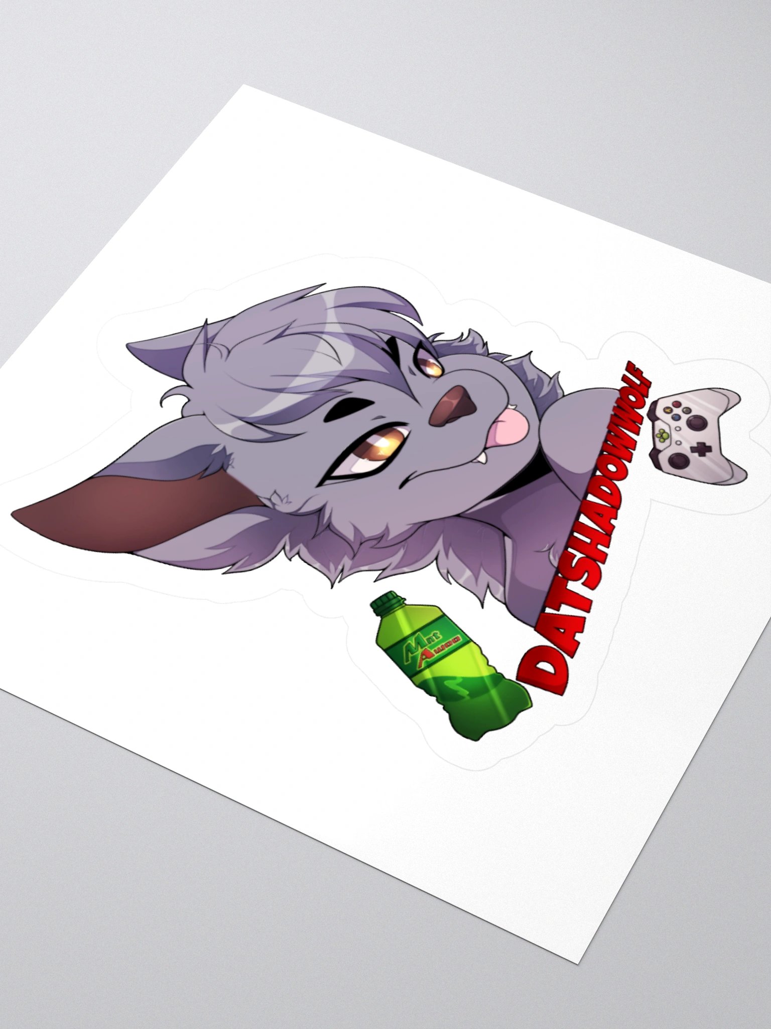 OG DatShadowWolf Sticker! product image (3)