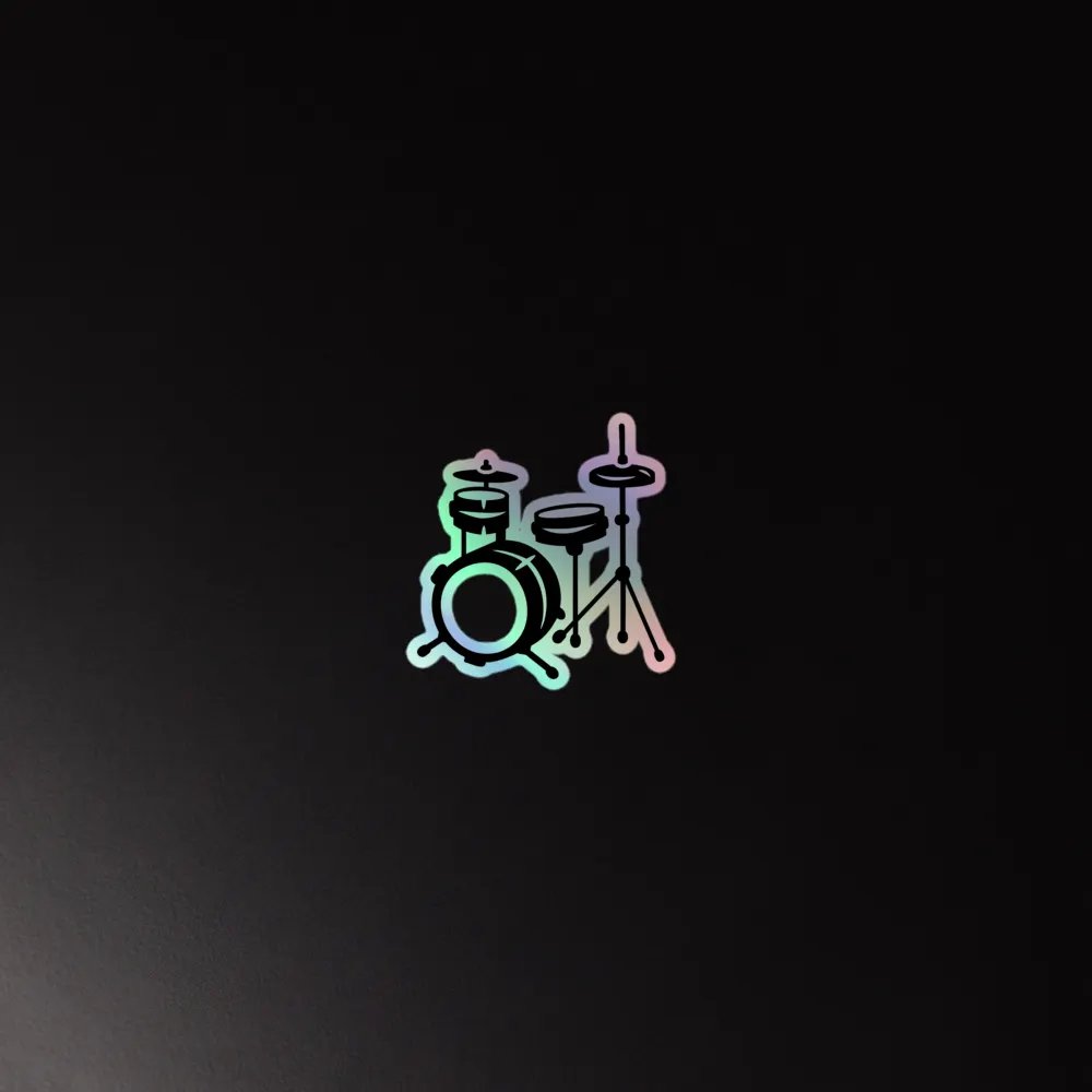 Holographic drum Sticker Pack product image (4)