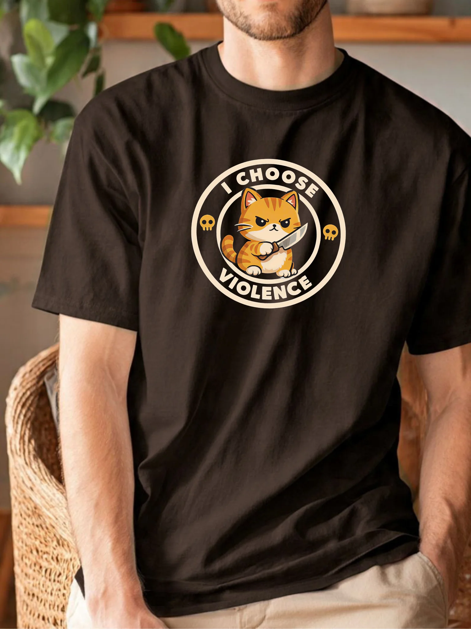 Angry Tabby Cleaver Tee product image (7)
