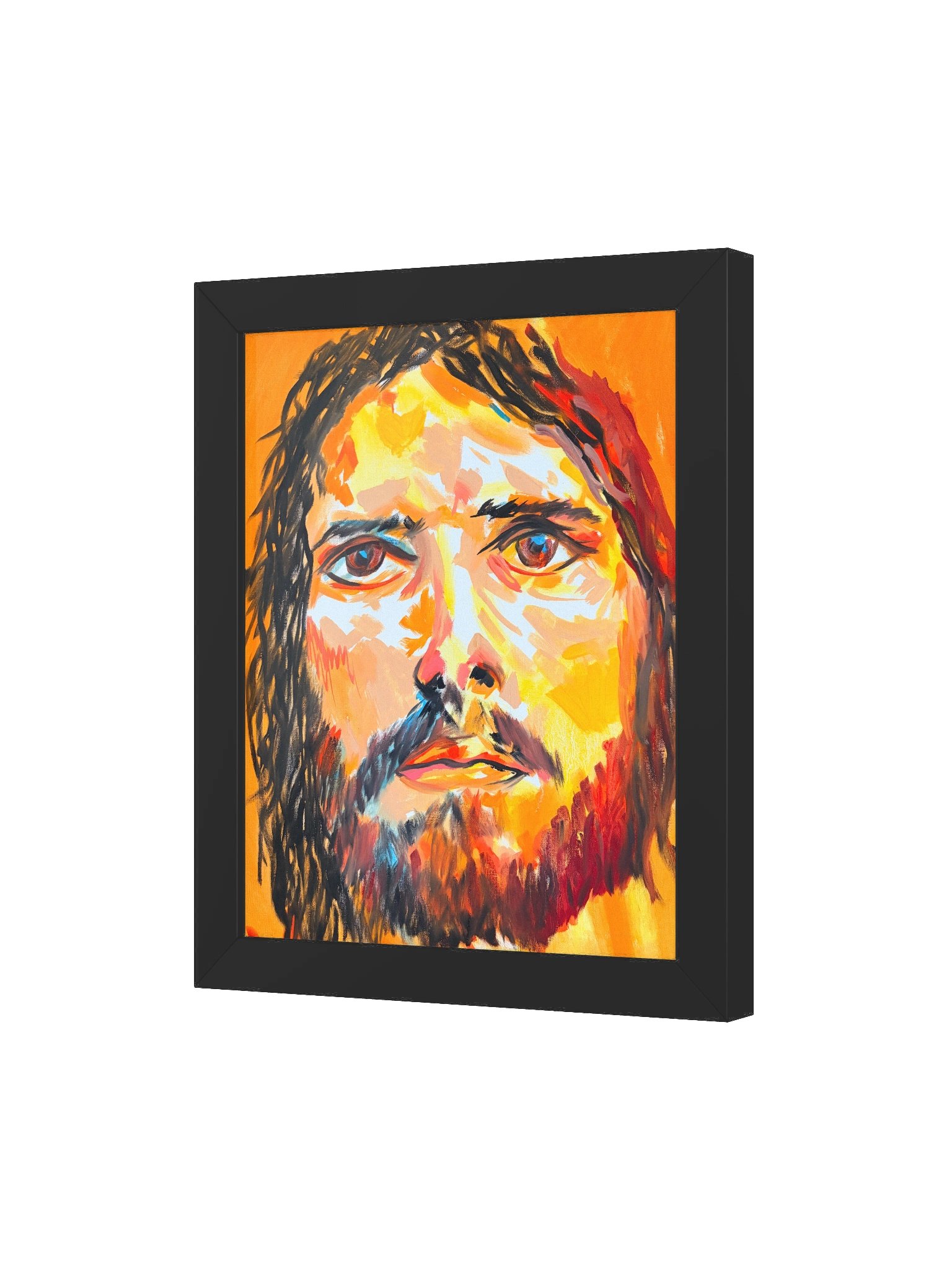 Jesus Christ by Wamantha (Framed High-Quality Matte Poster) product image (3)