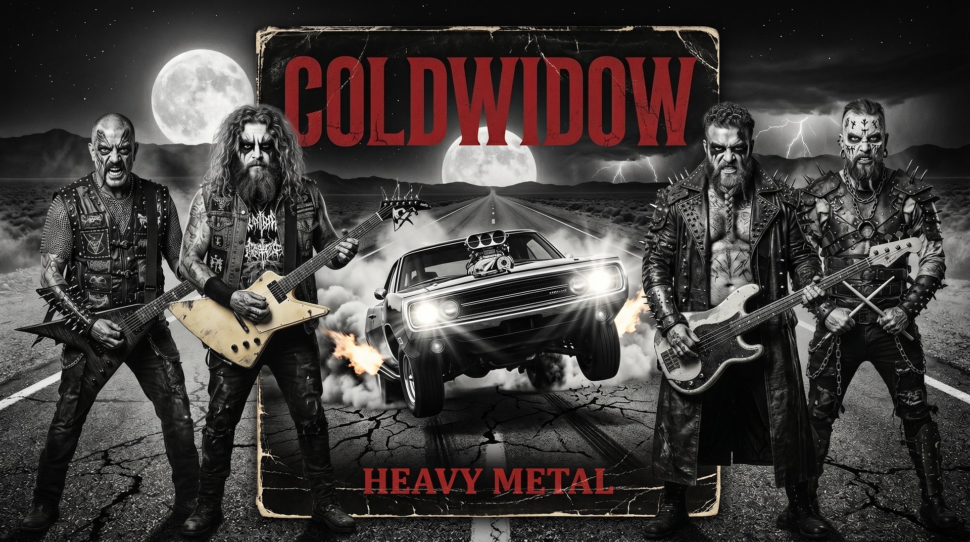 COLDWIDOW - Hollow Kingdoms [FULL ALBUM] product image (1)