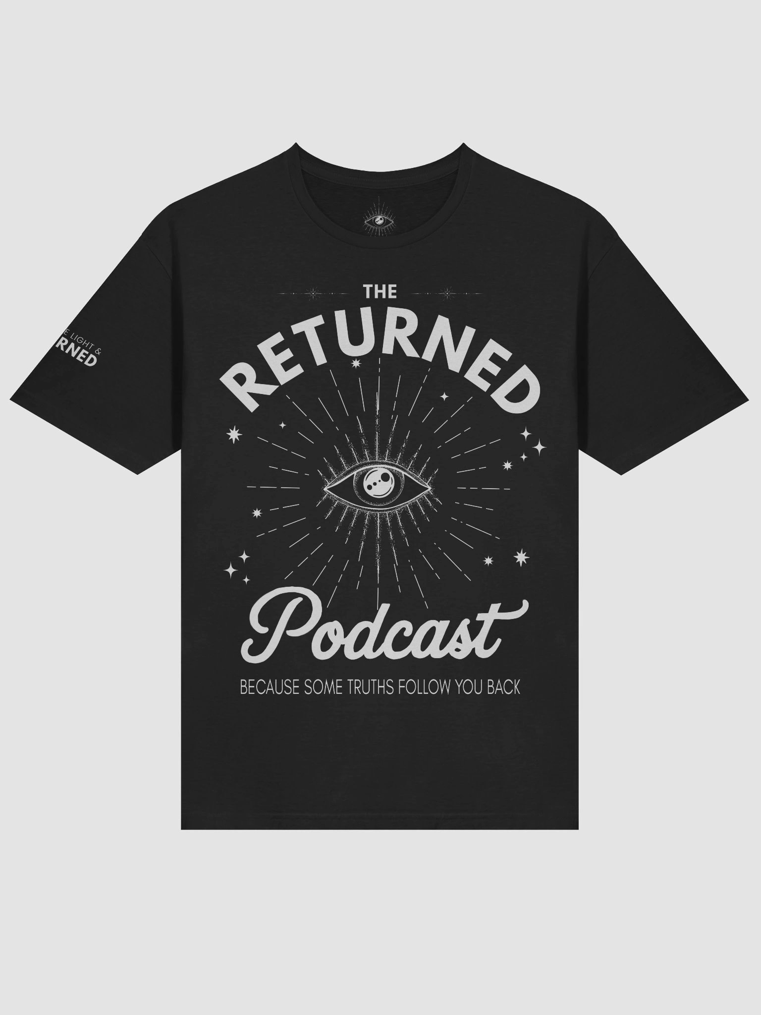 The Returned Podcast Tee | Spiritual Apparel | NDE | Awakening product image (4)
