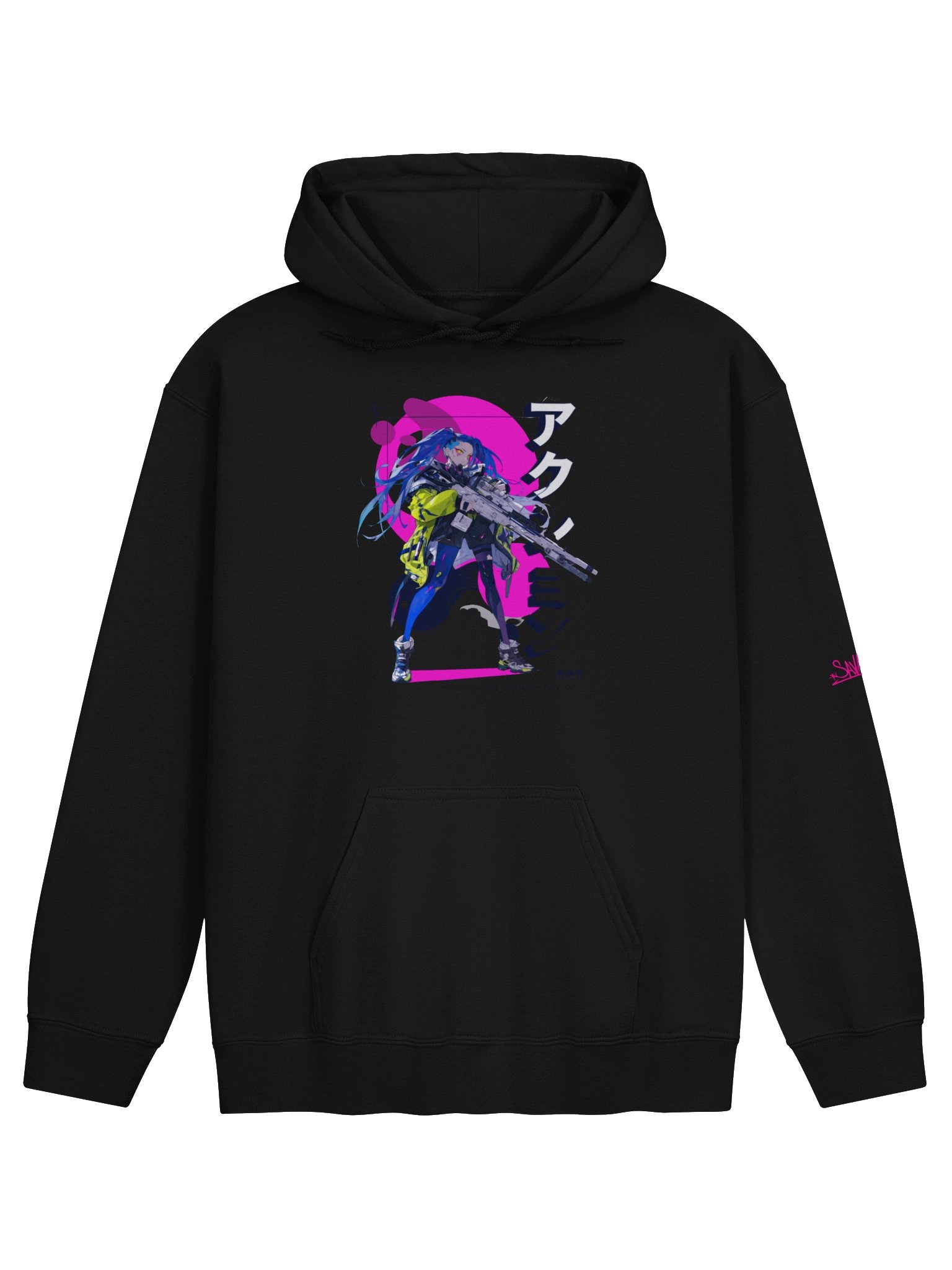 Neon Cyberpunk Hoodie product image (1)