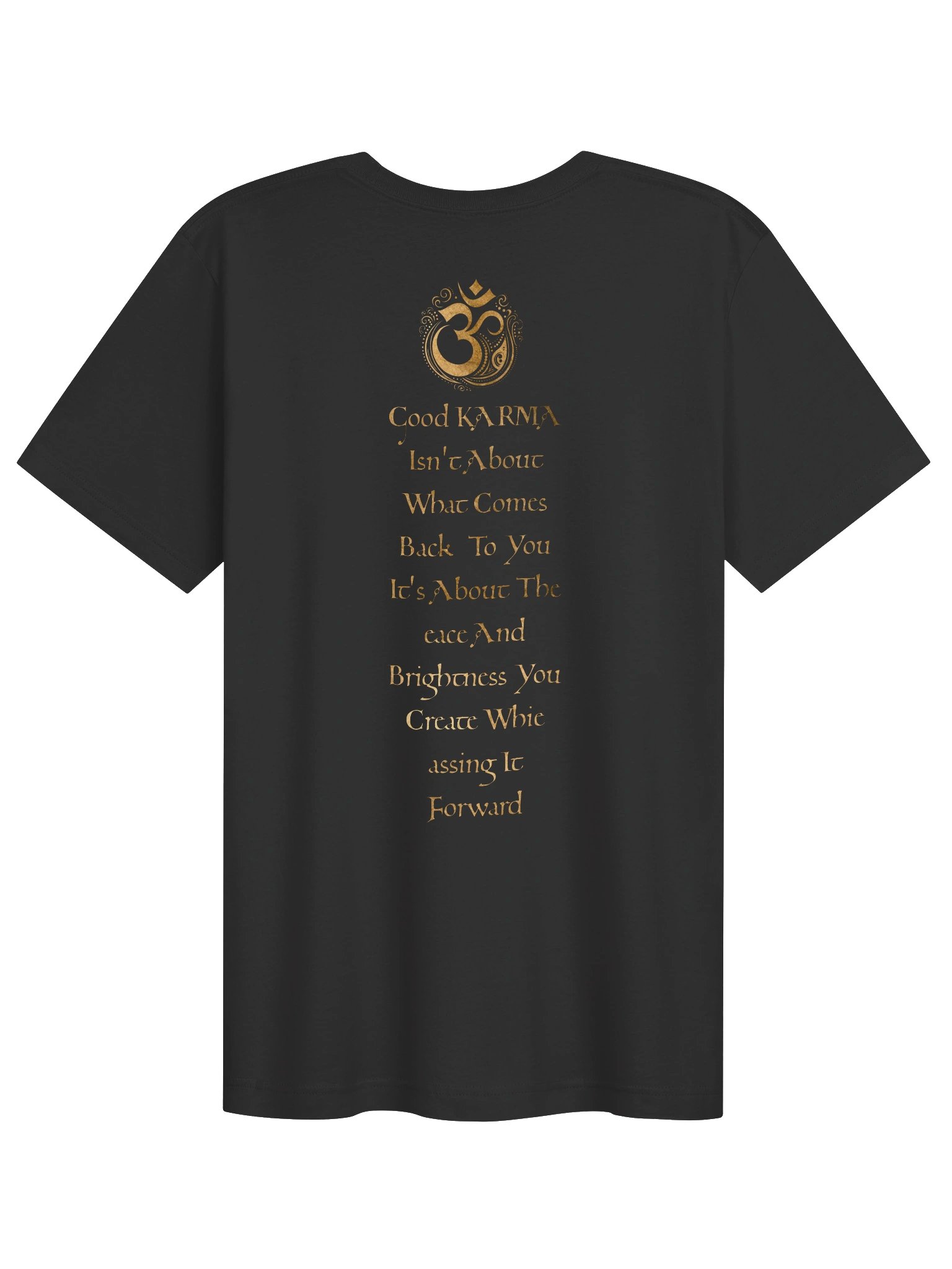 Good Karma Gold Lotus Tee product image (22)