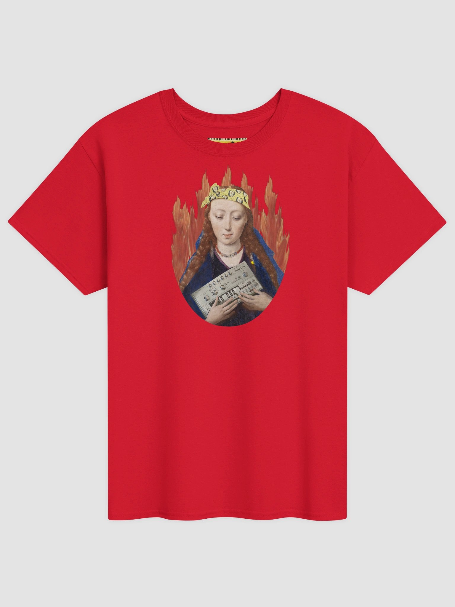 The Holy Bassline, by Frank Fonik (tb-3-0-3 tribute) Unisex t-shirt product image (1)